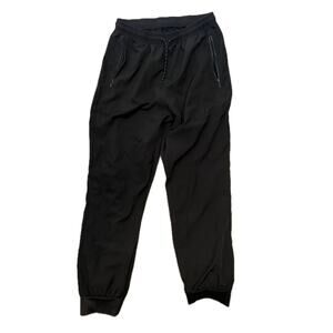 Shein Black Thin Joggers Mens L